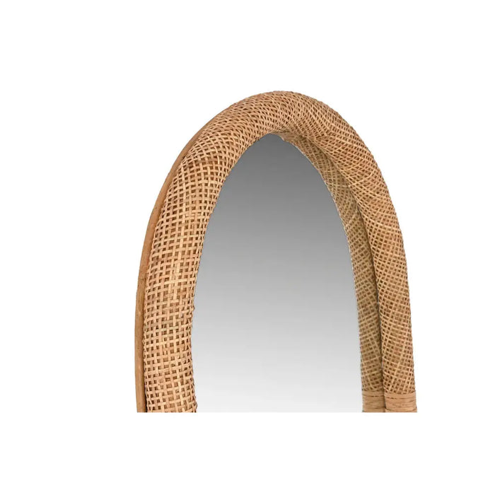 Wall mirror Home ESPRIT Natural Scandi 48,5 x 4,5 x 170 cm - Декорация и Осветление<<<Дом