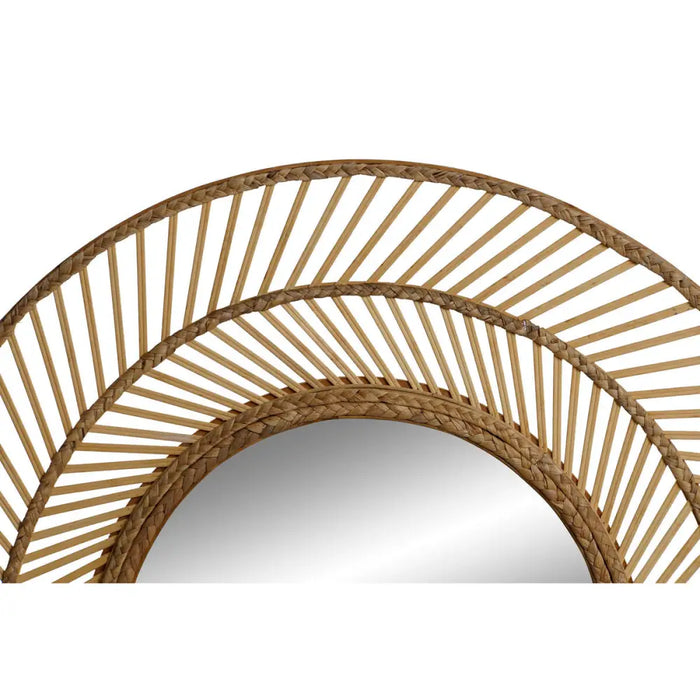 Wall mirror Home ESPRIT Natural Tropical 81 x 2 x 81 cm - Декорация и Осветление<<<Дом