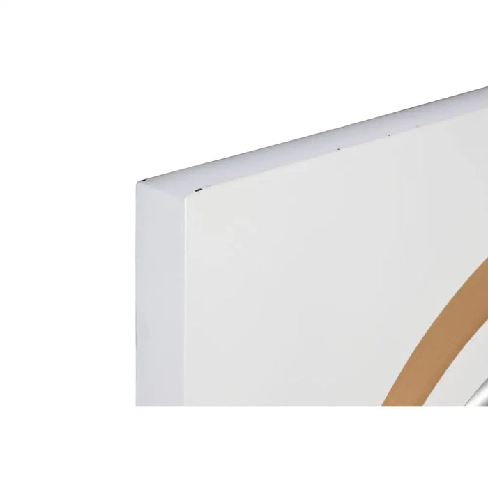 Wall mirror Home ESPRIT White Golden 90 x 4 x 90 cm - Декорация и Осветление<<<Дом