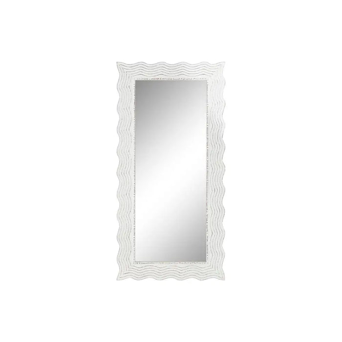 Wall mirror Home ESPRIT White Stripped Scandi 89 x 2,5 x 178 cm - Декорация и Осветление<<<Дом