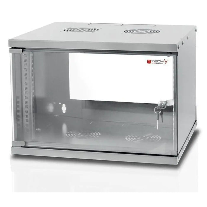 Wall-mounted Rack Cabinet Techly I-CASE EL-1006G32 - Комуникационни Шкафове<<<Компютър Мрежи и компоненти<<<Компютри|