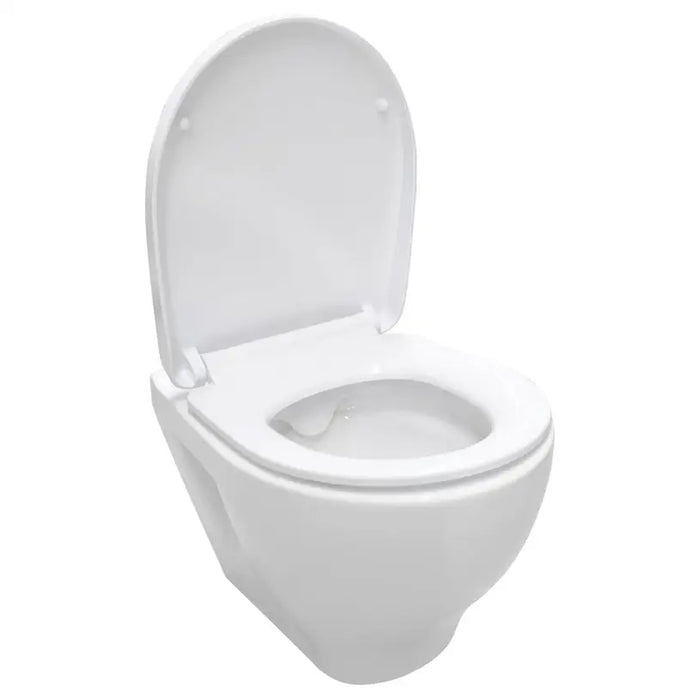 WALL-MOUNTED TOILET SET WITH SEAT CERSANIT MODUO CLEAN ON - Тоалетни чинии<<<Санитарна керамика и