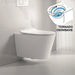 WALL-MOUNTED TOILET SET WITH SEAT INTER CERAMIC TORNADO 5237 - Тоалетни чинии<<<Санитарна керамика и