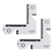 WALL MOUNTING KIT GROHE QUICKGLUE SET S2 - Аксесоари за баня<<<Аксесоари за баня<<<Баня<<<Praktiker