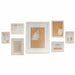 Wall photo frame DKD Home Decor 32,5 x 1,5 x 45 cm Crystal Natural Brown Modern MDF Wood - Декорация и Осветление<<<Дом