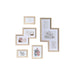 Wall photo frame DKD Home Decor Urban Crystal Natural Multicolour MDF Wood (40 x 1,5 x 50 cm) - Декорация и