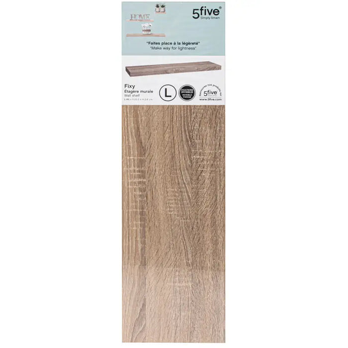 WALL SHELF EKO 60X23.5X3.8CM OAK NATURAL - Етажерки и рафтове<<<Мебели и обков<<<Мебели и интериор<<<Praktiker
