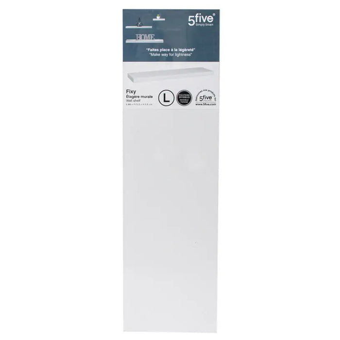 WALL SHELF EKO 60X23.5X3.8CM WHITE - Етажерки и рафтове<<<Мебели и обков<<<Мебели и интериор<<<Praktiker