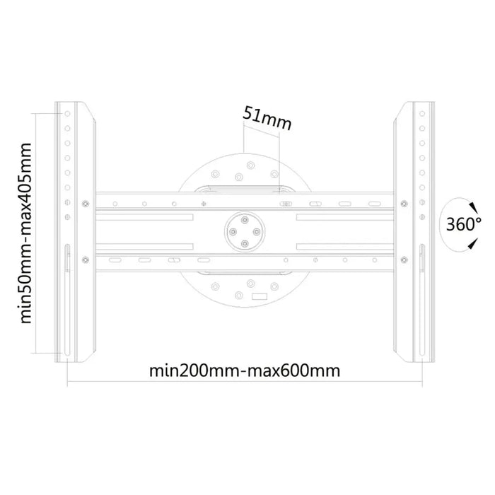 Wall support Neomounts LED-WR100BLACK 75’’ Black - Електроника Периферни и резервни части<<<Компютри|