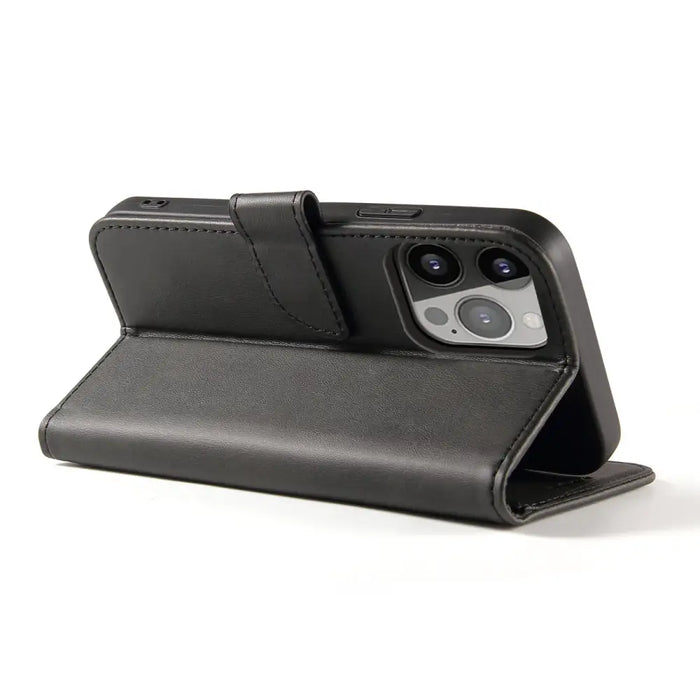 Wallet Case with Stand for iPhone 15 Pro Max Magnet Case - Black - Cell phone cases and covers<<<HurtelXML