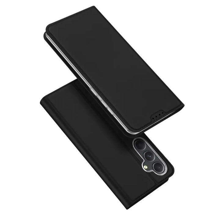 Wallet case with stand for Samsung Galaxy S23 FE Dux Ducis Skin Pro - black - Cell phone cases and covers<<<HurtelXML