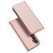 Wallet case with stand for Samsung Galaxy S23 FE Dux Ducis Skin Pro - pink - Cell phone cases and covers<<<HurtelXML