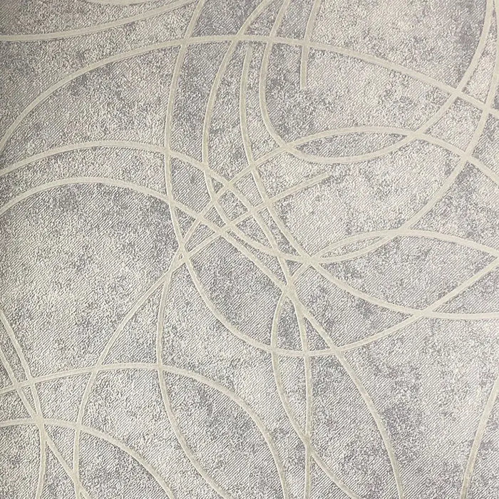 WALLPAPER VINYL BEST SELLER 4 SILVER OVALS GRAY - Тапети<<<Тапети и фототапети<<<Мебели и