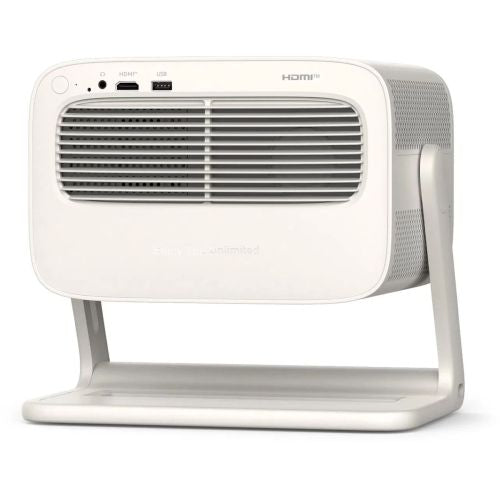 Wanbo Projector Vali 1 Pro 1080P FHD with Android 14, 900 ANSI, 200 Gimbal, White EU