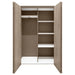 WARDROBE ALPI ACCORDION 116X183X37 CM - Гардероби<<<Мебели и обков<<<Мебели и интериор<<<Praktiker
