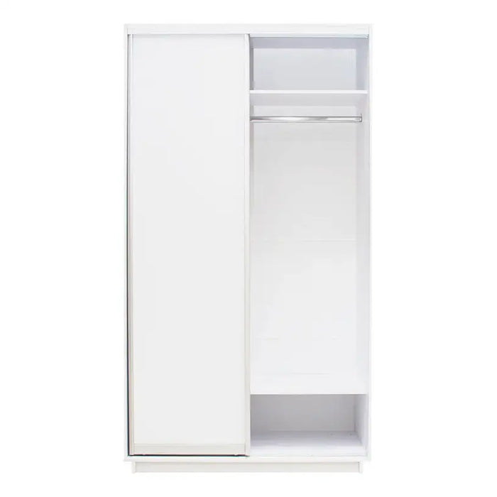 WARDROBE WITH SLIDING DOORS WITHOUT MIRROR EKO SLIIDE 120X60X220 CM. - Гардероби<<<Мебели и обков<<<Мебели и