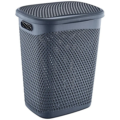 WASHING BASKET 55 L ANTHRACITE HORECANO - Продукти за пране<<<Домашни потреби<<<Кухня<<<Praktiker
