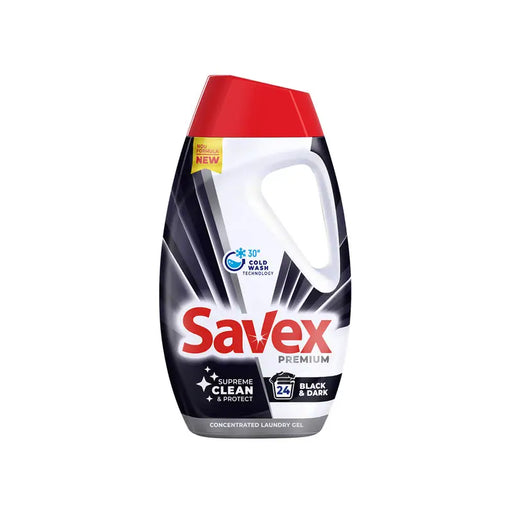 WASHING GEL 1.08L 24 WASH PREMIUM SAVEX BLACK & DARK - Почистващи препарати<<<Домашни потреби<<<Кухня<<<Praktiker