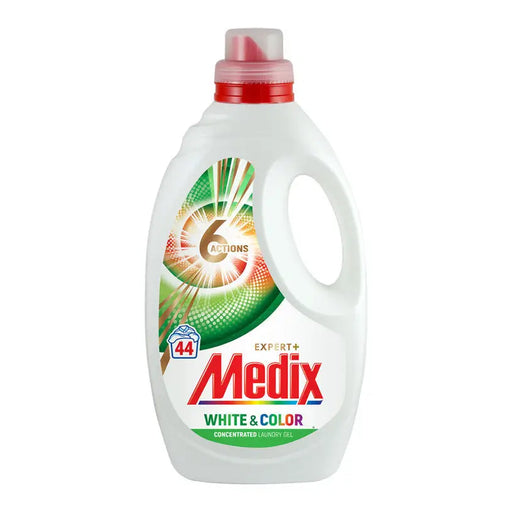 WASHING GEL 40 WASH 2.2L WHITE&COLOR MEDIX ACTIONS 6 - Почистващи препарати<<<Домашни потреби<<<Кухня<<<Praktiker