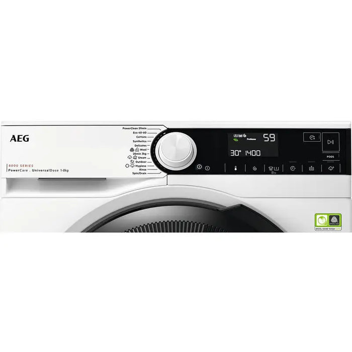 Washing machine AEG LFR83844VE 8 kg 1400 rpm. - Перални с предно зареждане<<<Перални<<<Едра бяла
