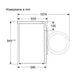 Washing machine BOSCH WGH256A6BY 10 kg i-DOS 1600 rpm - Перални с предно зареждане<<<Перални<<<Едра бяла
