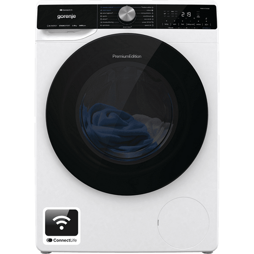 Washing machine GORENJE WNS84A2TWIFI 8 kg Wi-Fi 1400 rpm - Перални с предно зареждане<<<Перални<<<Едра бяла