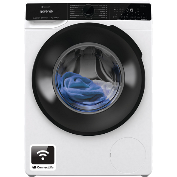 Washing machine GORENJE WPNA94A1PWIFI 9 kg ConnectLife 1400 rpm. - Перални с предно зареждане<<<Перални<<<Едра бяла