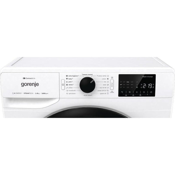 Washing machine GORENJE WPNEI84A1SWIFI 8 kg Wi-Fi 1400 rpm. - Перални с предно зареждане<<<Перални<<<Едра бяла