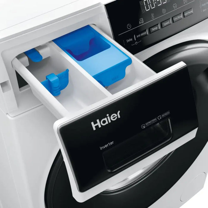 Washing machine Haier HW100-BP14939 60 cm 1400 rpm 10 kg - Почистване Прахосмукачки И Гладене<<<Дом