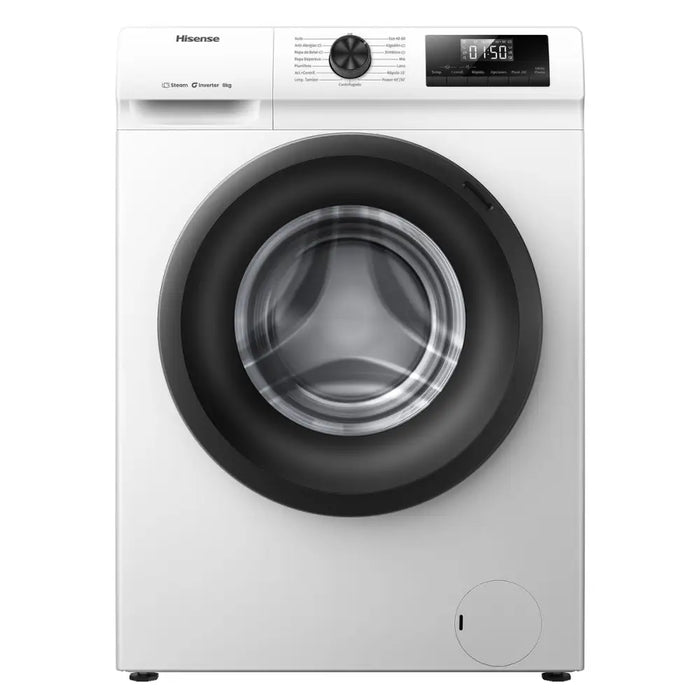 Washing machine Hisense WF1Q8041BW1 1400 rpm 8 kg - Почистване Прахосмукачки И Гладене<<<Дом Градина<<<BigBuy&&&Сушилни