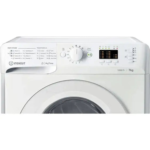 Washing machine INDESIT MTWA 71252 W EE 7 kg 1200 rpm. - Перални с предно зареждане<<<Перални<<<Едра бяла