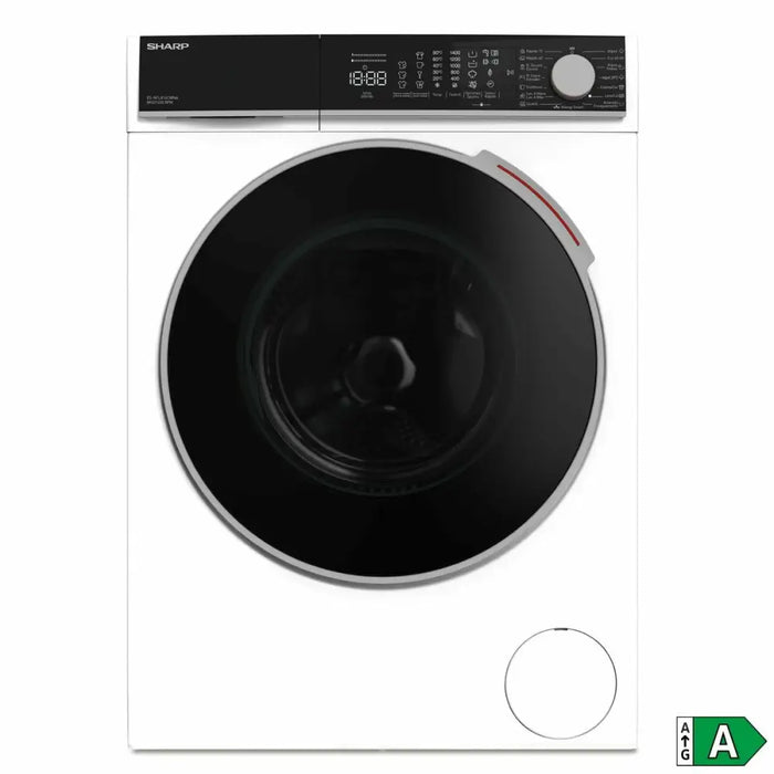 Washing machine Sharp ESNFL014CWNA 10 kg - Почистване Прахосмукачки И Гладене<<<Дом Градина<<<BigBuy&&&Сушилни ютии и