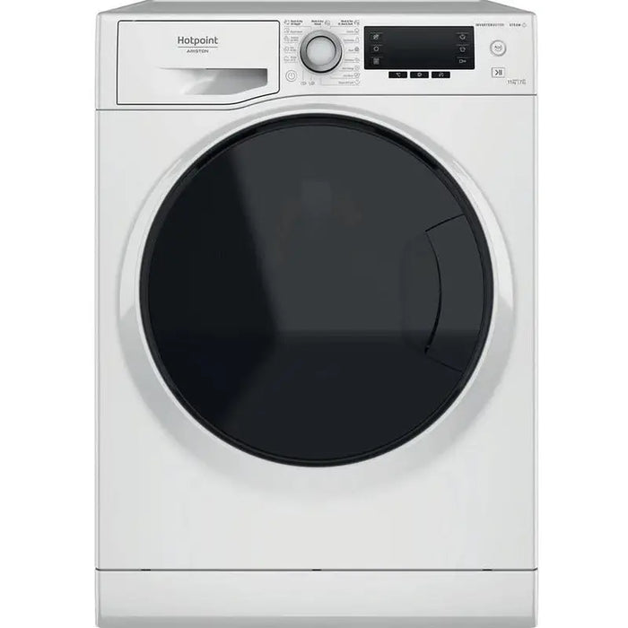 Washing machine with dryer Hotpoint-Ariston NDD 11725 DA EE 1551 rpm 11.00 kg 7 kg E White - Перални със