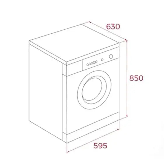 Washing machine with dryer TEKA WDK 81050 WH 10/7 kg ’Steam’ function 1500 rpm - Перални със сушилня<<<Перални<<<Едра