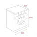 Washing machine with dryer TEKA WDK 81050 WH 10/7 kg ’Steam’ function 1500 rpm - Перални със сушилня<<<Перални<<<Едра