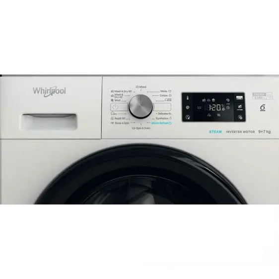 Washing machine with dryer WHIRLPOOL FFWDB 976258 BV EE 9/7 kg 6th Sense FreshCare+ 1600 rpm. - Перални със