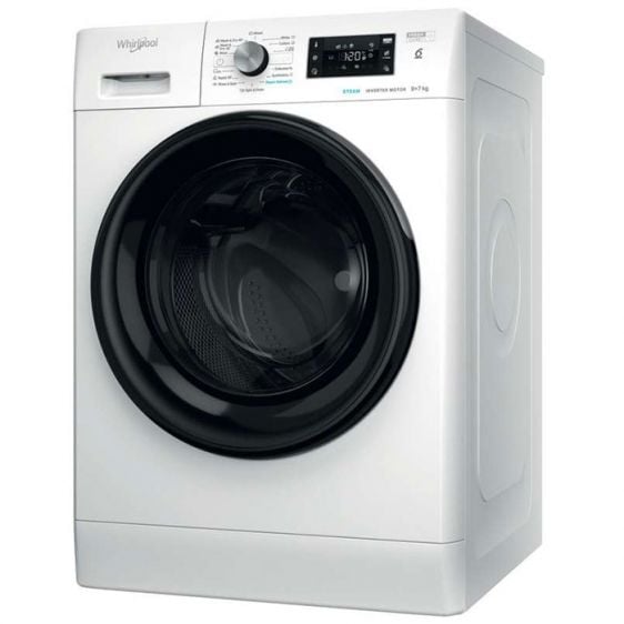 Washing machine with dryer WHIRLPOOL FFWDB 976258 BV EE 9/7 kg 6th Sense FreshCare+ 1600 rpm. - Перални сушилни и
