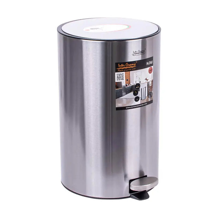 WASTE BIN 20L INTER CERAMIC - Кошове и торби за отпадъци<<<Домашни потреби<<<Кухня<<<Praktiker