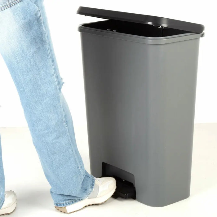 Waste bin Curver Dark grey Plastic 50 L (5 Units) - Почистване Прахосмукачки И Гладене<<<Дом Градина<<<BigBuy&&&Други