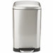 Waste bin Kitchen Move Stainless steel 30 L Grey - Почистване Прахосмукачки И Гладене<<<Дом Градина<<<BigBuy&&&Други