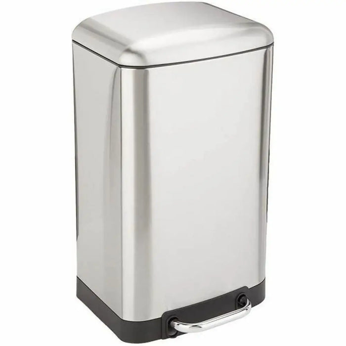 Waste bin Kitchen Move Stainless steel 30 L Grey - Почистване Прахосмукачки И Гладене<<<Дом Градина<<<BigBuy&&&Други