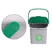 Waste bin Stefanplast ECOWAY Green Grey polypropylene 28 L Stackable (6 Units) - Почистване Прахосмукачки И