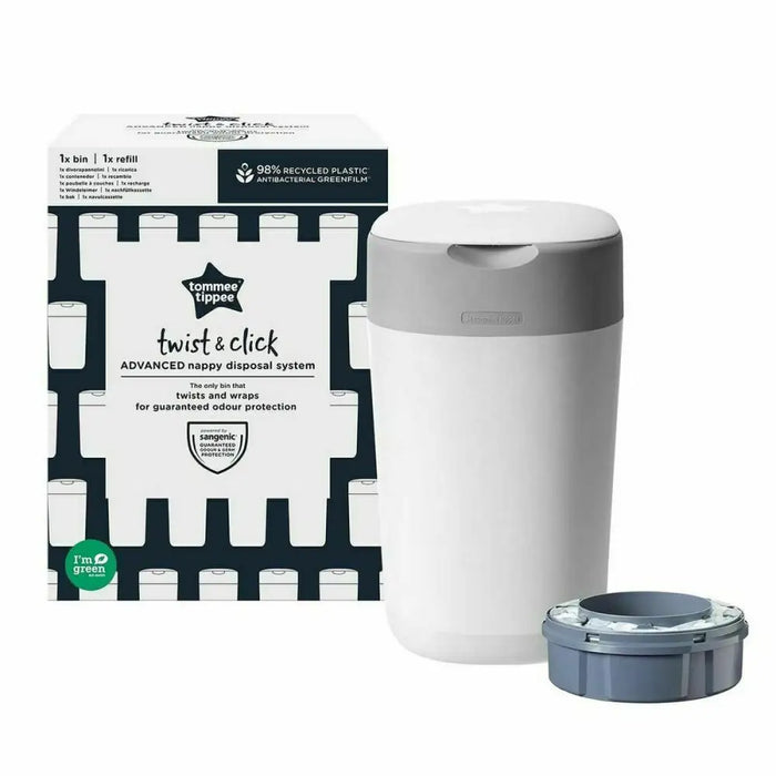 Waste bin Tommee Tippee Twist & Click - Почистване Прахосмукачки И Гладене<<<Дом Градина<<<BigBuy&&&Други продукти за