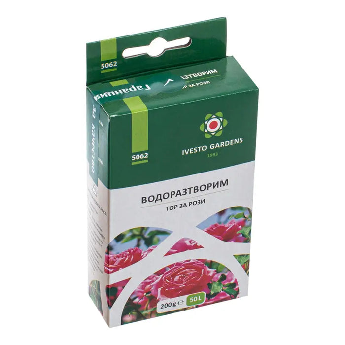 WATER SOLUBLE GRANULAR FERTILIZER FOR ROSES 0.2KG IVESTO - Торове<<<Торове почви и тревни смески<<<Градина<<<Praktiker