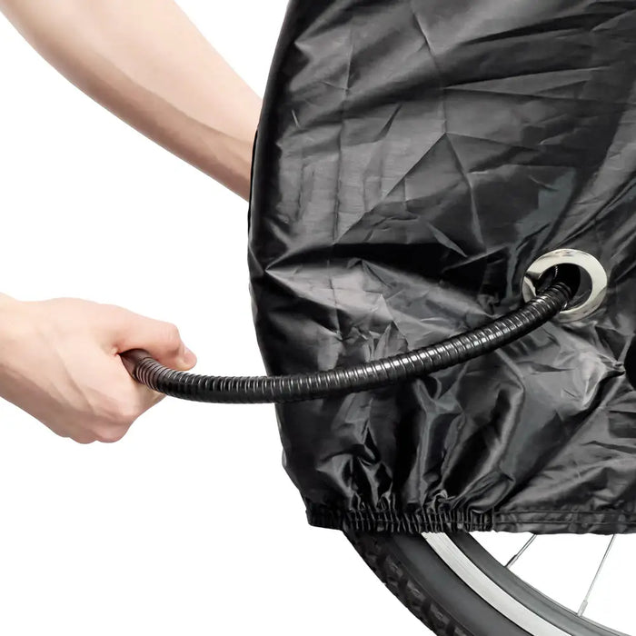Waterproof bike cover size M - black - Bicycle covers<<<HurtelXML
