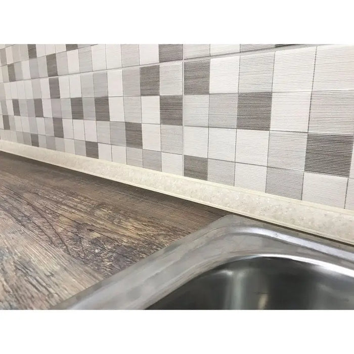 WATERPROOF BOARD PF BEIGE STONE 3 M. PRIMO - Водобранни лайстни<<<Плотове за кухня и лайстни<<<Кухня<<<Praktiker