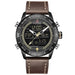 Waterproof male quartz watch with dual display NAVIFORCE 9144 - Men’s Watches