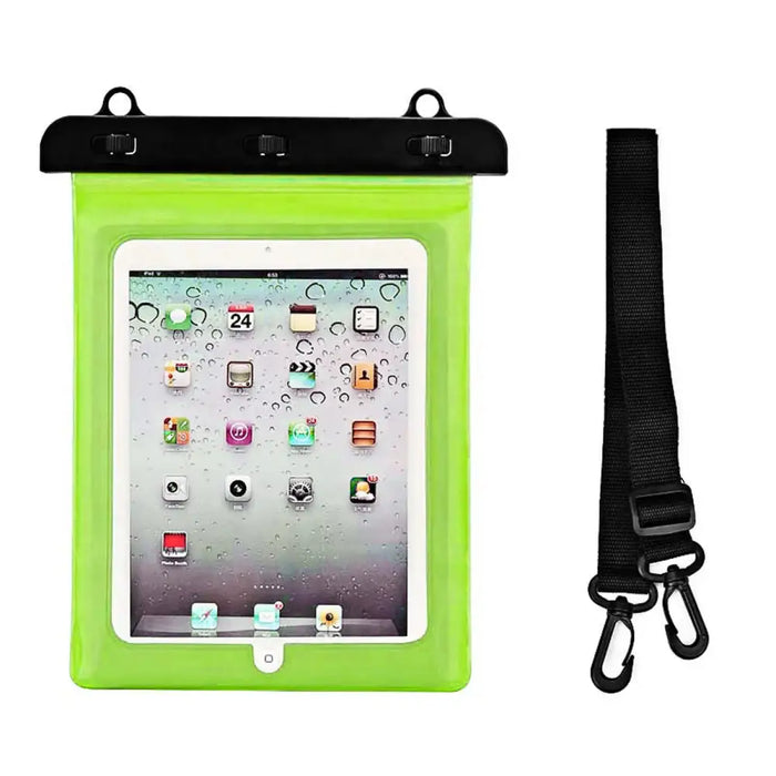 Waterproof PVC tablet case - green - Cell phone cases and covers<<<HurtelXML