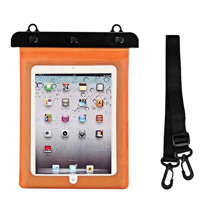 Waterproof PVC tablet case - orange - Cell phone cases and covers<<<HurtelXML