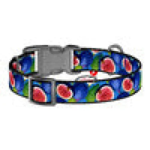 Waudog ’Fig’ nylon dog collar with QR code size XL - Walking and transportation<<<Pets<<<InnproXML